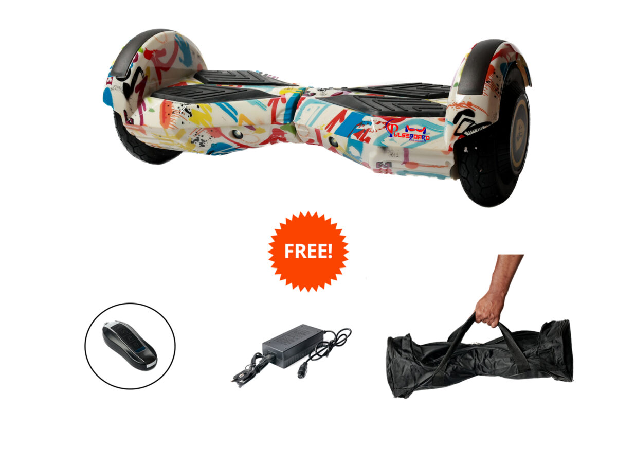 Affordable 8-inch Hoverboard for Indoor and Outdoor Use in India