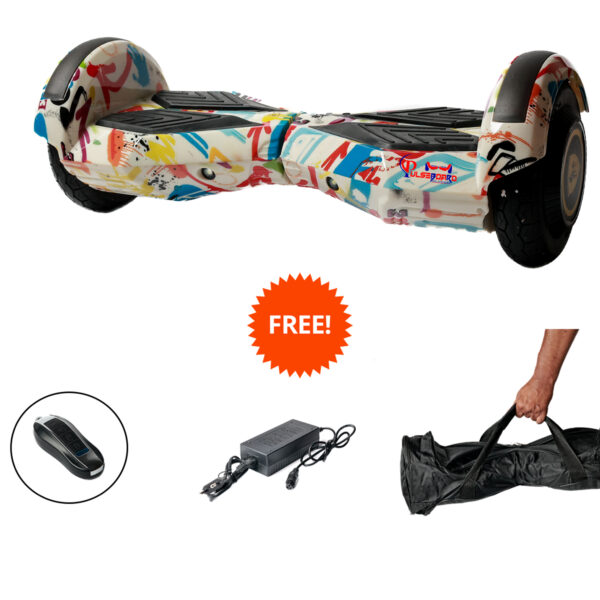 Affordable 8-inch Hoverboard for Indoor and Outdoor Use in India