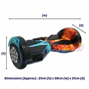PB8 Coolfire | Best 8-inch Hoverboard for Indoor and Outdoor at Affordable Prices – Ride in Style Anywhere - Image 4
