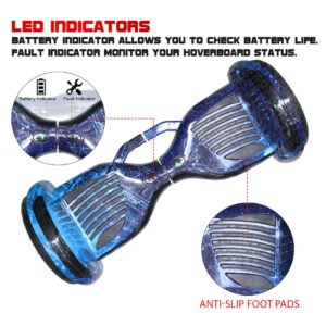 Best H11 Off-Road Hoverboard | Milkyway Edition with 8.5" Tires & Long-Range Battery - Image 7