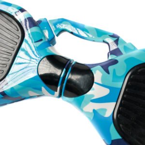 PB6 Blue Military Hoverboard – Best Hoverboard for All Ages with Long-Range Battery - Image 4