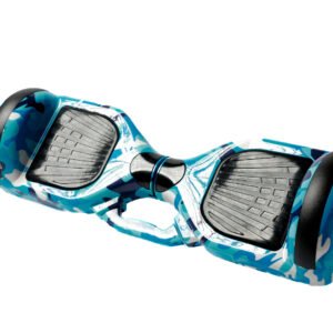 PB6 Blue Military Hoverboard – Best Hoverboard for All Ages with Long-Range Battery - Image 5