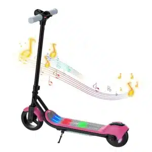 Kids E-Kick Scooter (Pink) - Image 3