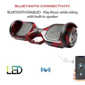 PB6+ Redfire | 6.5-inch Heavy Duty Hoverboard for Kids and Adults - Image 2