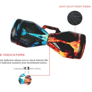 PB8 Coolfire | Best 8-inch Hoverboard for Indoor and Outdoor at Affordable Prices – Ride in Style Anywhere - Image 3