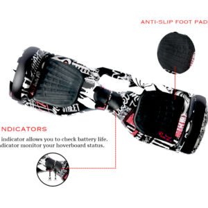 PB6+ Best 6.5-inch Street Safe Hoverboard for Kids and Adults - Image 3