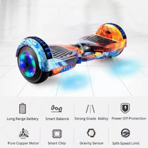 PB6 Cool fire Colour Hoverboard – The Self Balance Best Hoverboard for Kids - Image 4