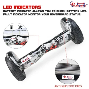 PB11 Off-Road Street Hoverboard | Best Off-Road Hoverboard for Outdoor Adventures and Rough Surfaces - Image 3