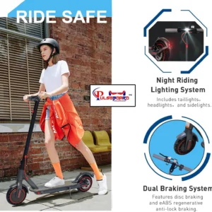 PX1 Pulseboard Foldable Electric Scooter | Best Foldable E Scooter for Adults in India for Daily Commutes (Black) - Image 4