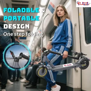 PX1Plus Pulseboard – Buy Foldable E Scooter for Kids & Adults in India (Black) - Image 6