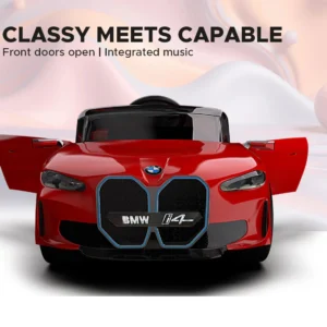 EMotorad Formula Fun BMW i4 Ride-On Car, Red, 3Y+ - Image 4
