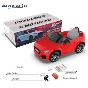EMotorad Formula Fun AUDI TTRS TOY CAR (Red), 3Y+ - Image 5