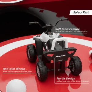 Emotorad Turbo Trek ATV (White Pop) - Image 8