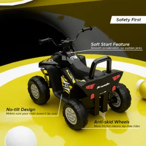 Emotorad Turbo Trek ATV (Yellow Streak) - Image 3