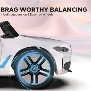 EMotorad Formula Fun BMW i4 Ride-On Car, White, 3Y+ - Image 4