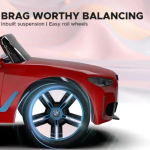 EMotorad Formula Fun BMW i4 Ride-On Car, Red, 3Y+ - Image 6
