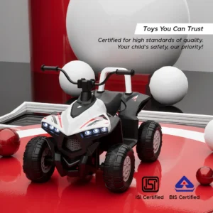 Emotorad Turbo Trek ATV (White Pop) - Image 5