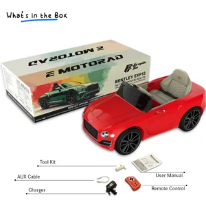 EMotorad Formula Fun BENTLEY EXP12 TOY CAR (Red), 3Y+ - Image 6