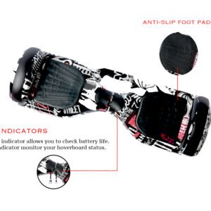PB6+ Street Hoverboard | Top Rated Heavy Duty Hoverboards for Families in India - Image 4