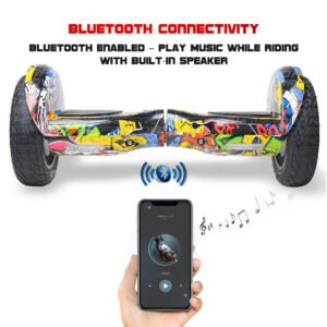 PB11 Off-Road Skullcandy Hoverboard | Best Off-Road Hoverboard for Outdoor Adventures and Rough Surfaces - Image 5