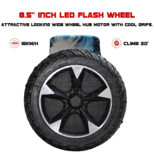 PB9 Cool Fire Off-road Hummer Hoverboard | Best All-Terrain Hoverboard in India for Rugged Adventures - Image 3