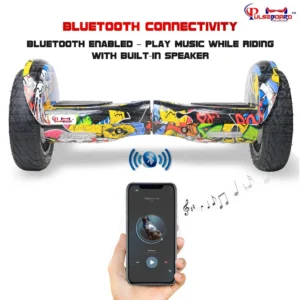 PB11 Off-Road Skullcandy Hoverboard | Best Off-Road Hoverboard for Outdoor Adventures and Rough Surfaces - Image 2