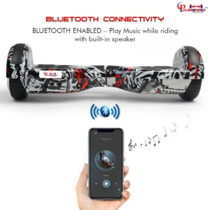 PB6+ Street Hoverboard | Top Rated Heavy Duty Hoverboards for Families in India - Image 4