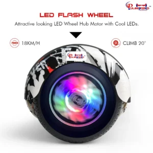 PB6+ Street Hoverboard | Top Rated Heavy Duty Hoverboards for Families in India - Image 3