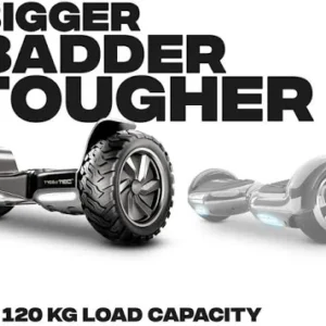 P9 (Black Color) Off-road Hummer Hoverboard | Best All-Terrain Hoverboard in India for Rugged Adventures - Image 6