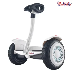 Buy Hybrid Duo Miniseg White with Handle Hoverboard | Smart Self Balancing Scooter in India - Image 3
