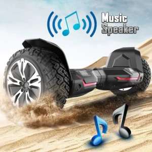 G2 Warrior (Black) 8.5 inch All Terrain Off Road Hoverboard with APP, Bluetooth (UL Certified) - Image 2
