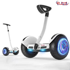 Buy Hybrid Duo Miniseg White with Handle Hoverboard | Smart Self Balancing Scooter in India - Image 5