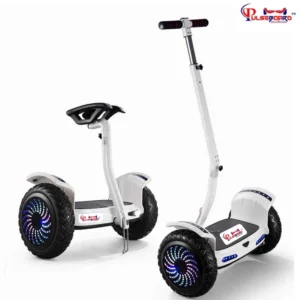 Buy Hybrid Duo Miniseg White with Handle Hoverboard | Smart Self Balancing Scooter in India - Image 2