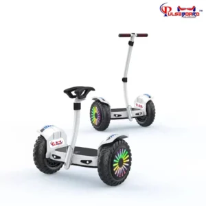 Buy Hybrid Duo Miniseg White with Handle Hoverboard | Smart Self Balancing Scooter in India - Image 9