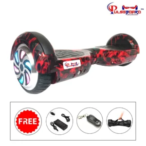 PB6+ Red Fire Hoverboard | Top Rated Heavy Duty Hoverboards for Families in India - Image 1