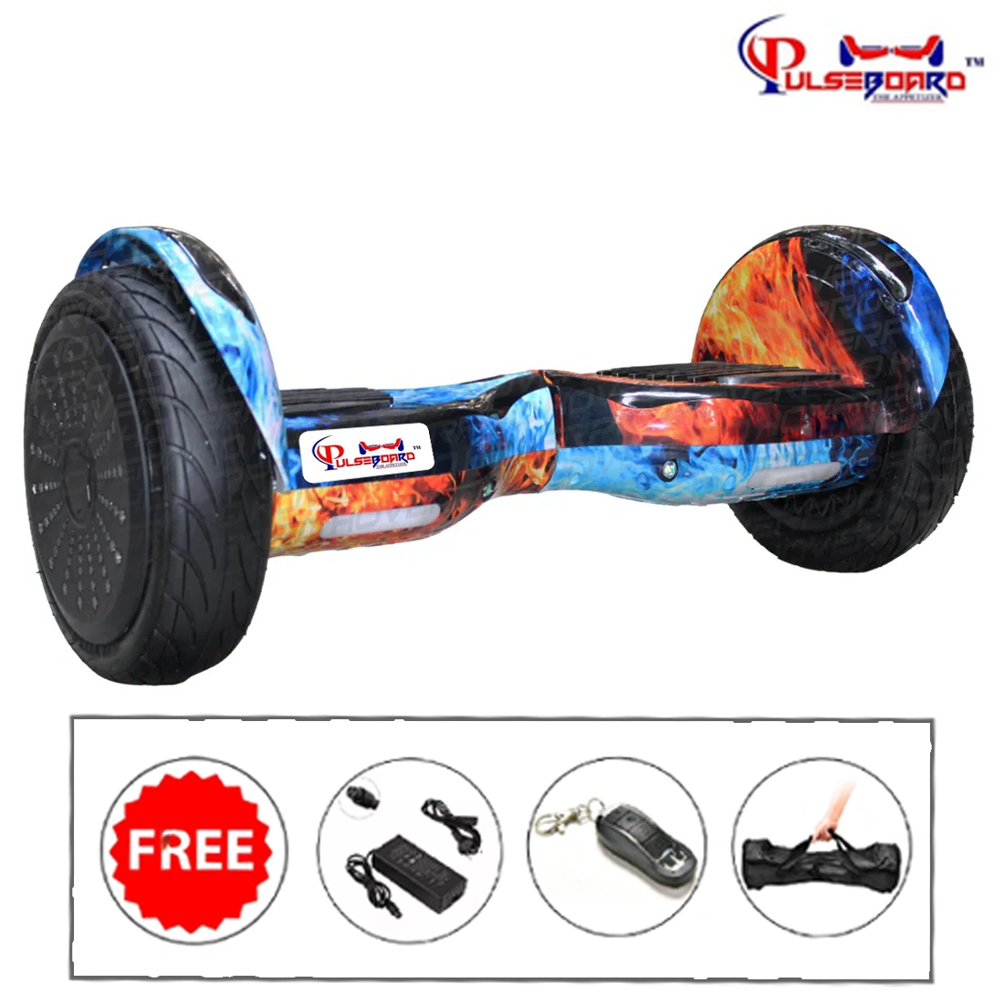 Best H11 Off-Road Hoverboard | CoolFire Edition with 8.5″ Tires & Long-Range Battery