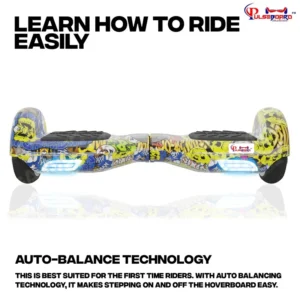 PB6+ Skullcandy Hoverboard | Top Rated Heavy Duty Hoverboards for Families in India - Image 10