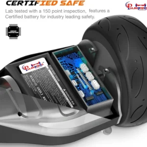 P9 (Black Color) Off-road Hummer Hoverboard | Best All-Terrain Hoverboard in India for Rugged Adventures - Image 5