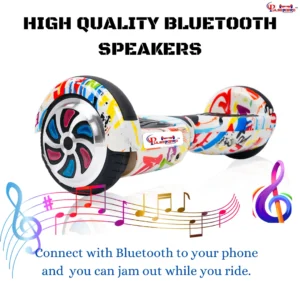 PB6+ Doodle Hoverboard | Top Rated Heavy Duty Hoverboards for Families in India - Image 3