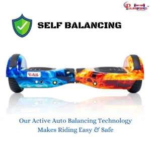 PB6+ Cool Fire Hoverboard | Top Rated Heavy Duty Hoverboards for Families in India - Image 4