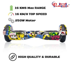 PB6+ Skullcandy Hoverboard | Top Rated Heavy Duty Hoverboards for Families in India - Image 5