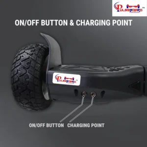 P9 (Black Color) Off-road Hummer Hoverboard | Best All-Terrain Hoverboard in India for Rugged Adventures - Image 2