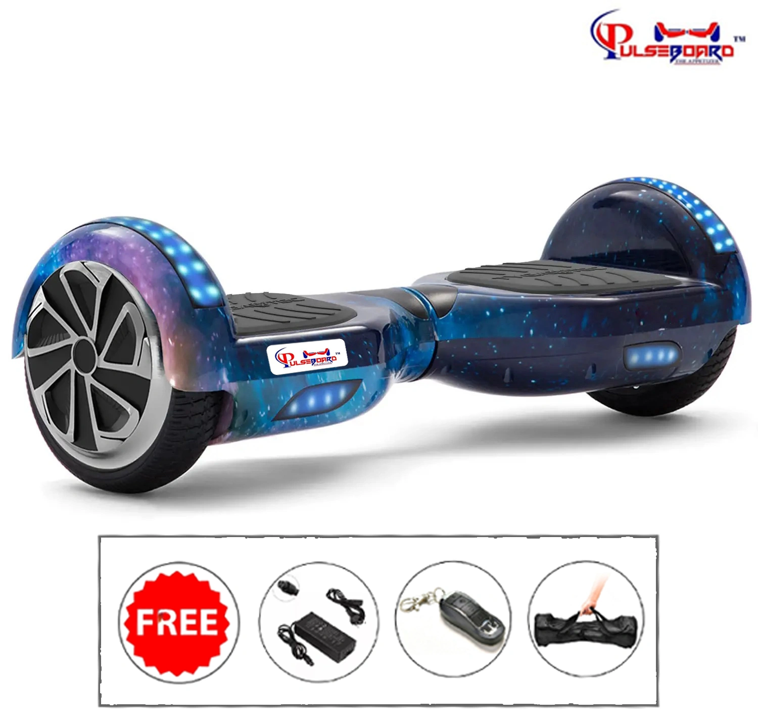PB6+ Galaxy Hoverboard | Top Rated Heavy Duty Hoverboards for Families in India