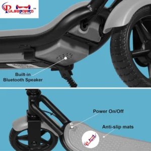 Kids E-Kick Scooter (Grey) - Image 6