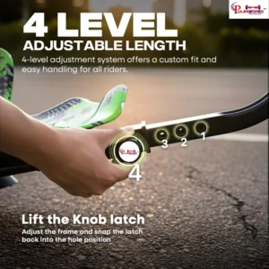 Pulseboard T9 3-Wheel Electric Drift Scooter with LED Lights & Bluetooth – 360° Drifter Ride for Kids & Adults ( Green Color) - Image 6