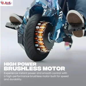 Pulseboard T9 3-Wheel Electric Drift Scooter with LED Lights & Bluetooth – 360° Drifter Ride for Kids & Adults ( Blue Color) - Image 5