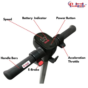 T1 Kids E-Kick Scooter (Blue) - Image 4